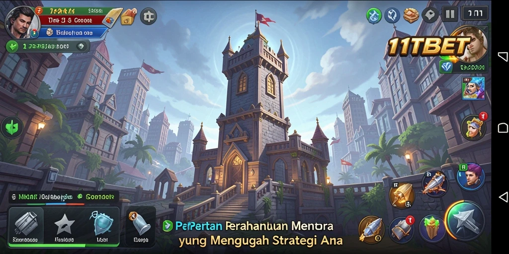 Gameplay menegangkan dan strategi Tower Defense yang menarik.