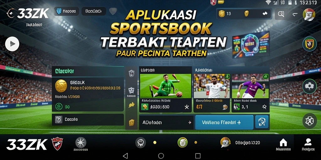 Tampilan gameplay Sportsbook yang menarik dan interaktif.