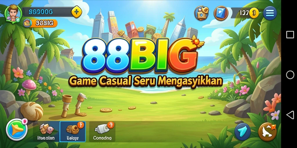 Tampilan gameplay seru dan menantang dari 88BIG.