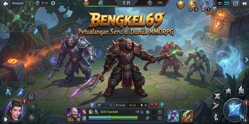 Screenshot gameplay BENGKEL69 dengan aksi seru dalam pertarungan.