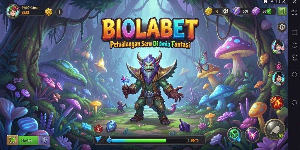 Tangkapan layar utama displaying gameplay petualangan yang menegangkan.