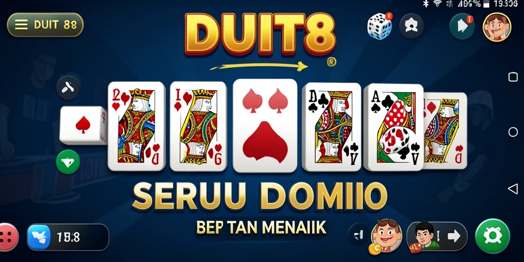 Tampilan gameplay seru di DUIT8 dengan pemain aktif.