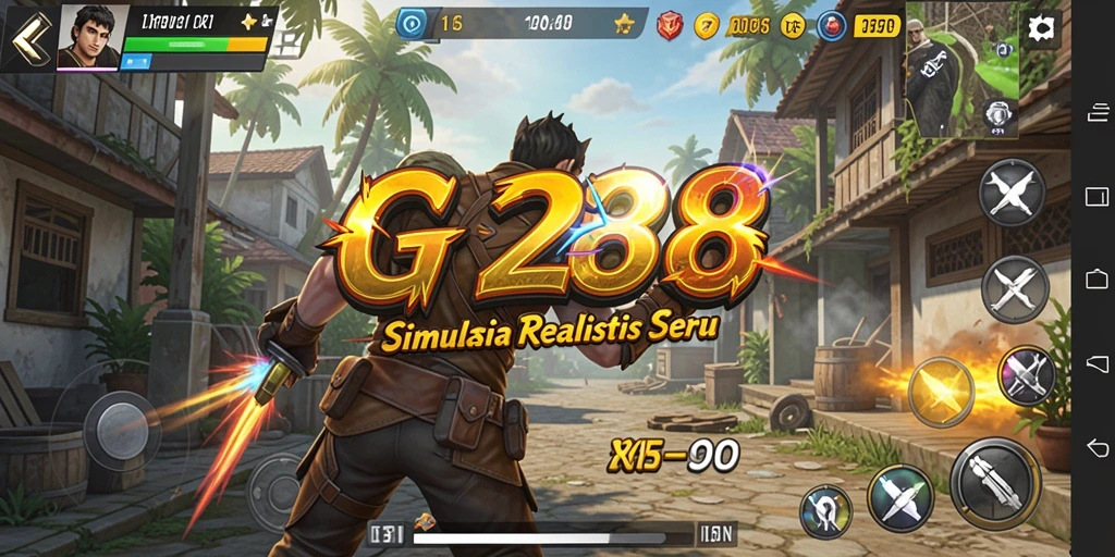 Screenshot gameplay GG288 menampilkan aksi dan grafik yang mengesankan.