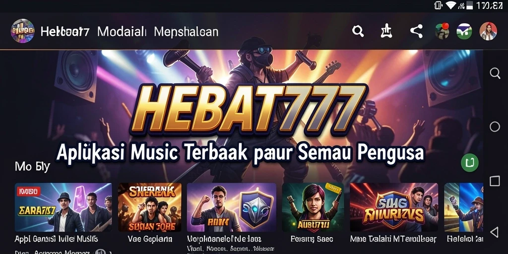 Screenshot HEBAT777 menampilkan gameplay interaktif yang menarik.