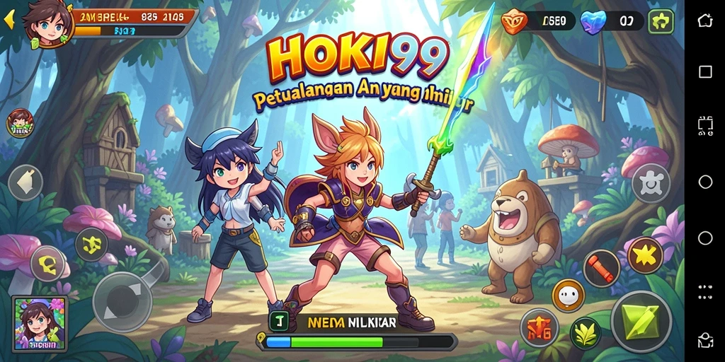 Screenshot HOKI99 menampilkan aksi seru dalam dunia Anime.