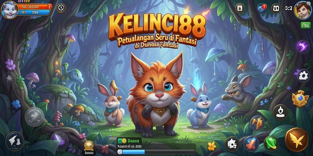 Tampilan gameplay yang menakjubkan dalam KELINCI88.