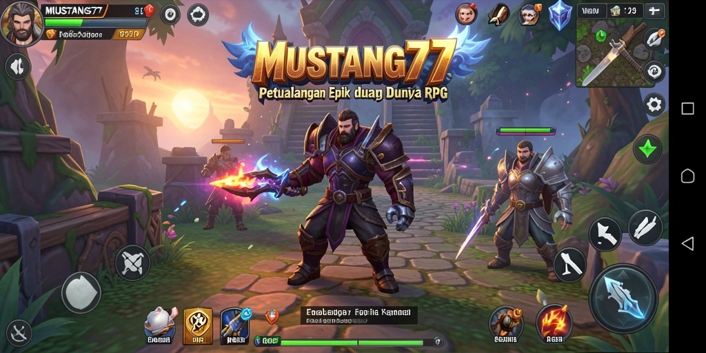 Gameplay seru dan mendebarkan di MUSTANG77 dengan fitur RPG yang unik.