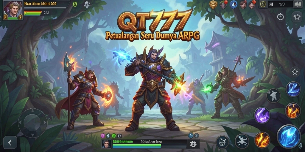 Gameplay seru dengan pertarungan penuh aksi di QT777.