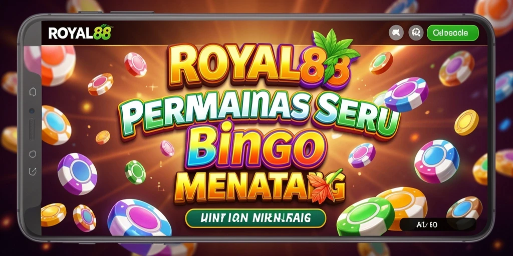 Screenshot utama ROYAL88 menampilkan gameplay Bingo yang seru.