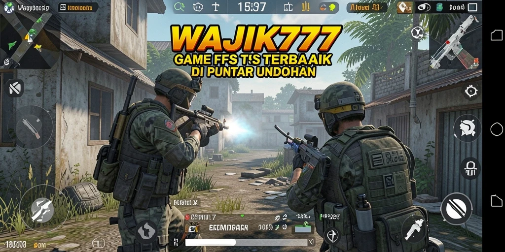 Gameplay seru dari WAJIK777 dalam aksi tembak-menembak.