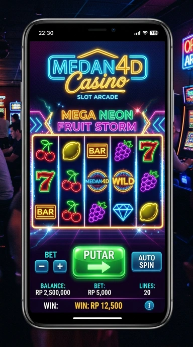 Tampilan utama aplikasi medan4d dengan berbagai pilihan aplikasi.